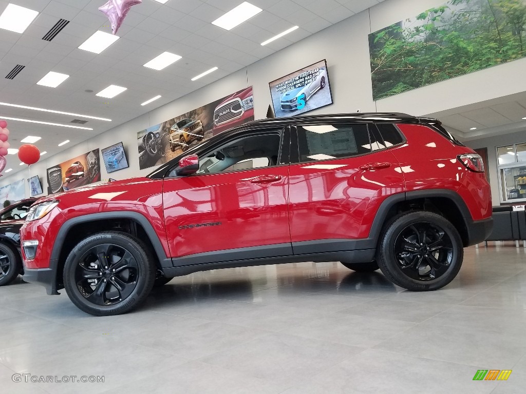 Red-Line Pearl 2019 Jeep Compass Altitude 4x4 Exterior Photo #129803387