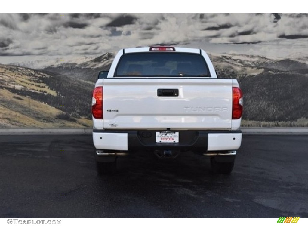 2019 Tundra 1794 Edition CrewMax 4x4 - Super White / Black photo #4