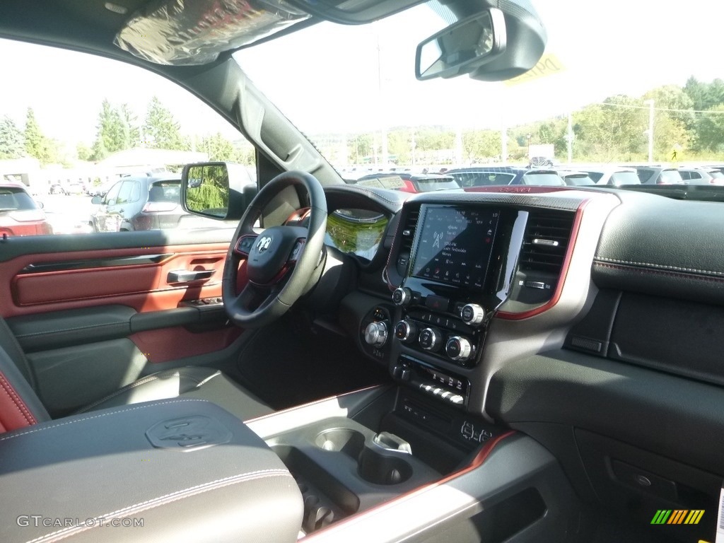 2019 1500 Rebel Crew Cab 4x4 - Granite Crystal Metallic / Black/Red photo #11