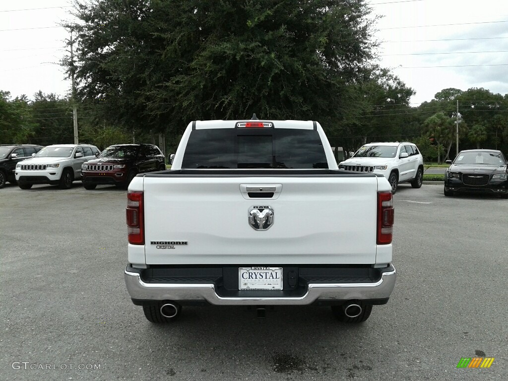 2019 1500 Big Horn Crew Cab - Bright White / Black photo #4