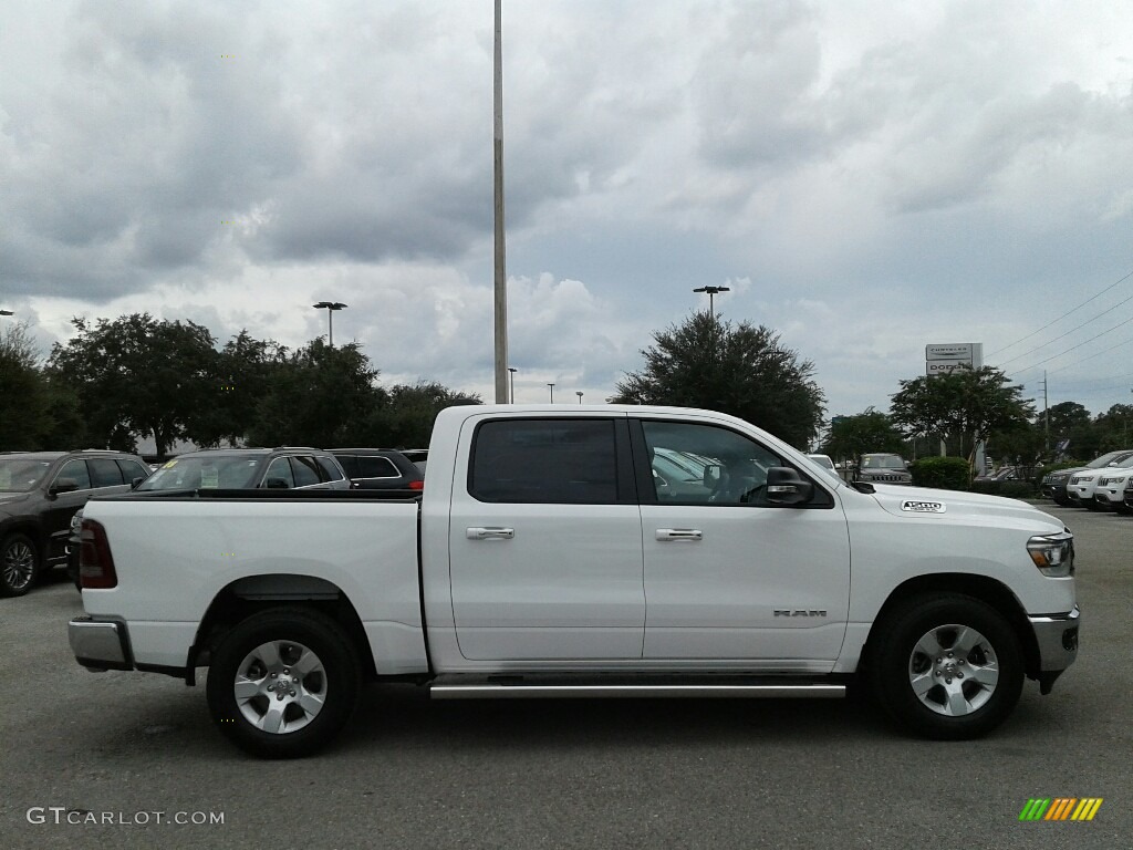 2019 1500 Big Horn Crew Cab - Bright White / Black photo #6