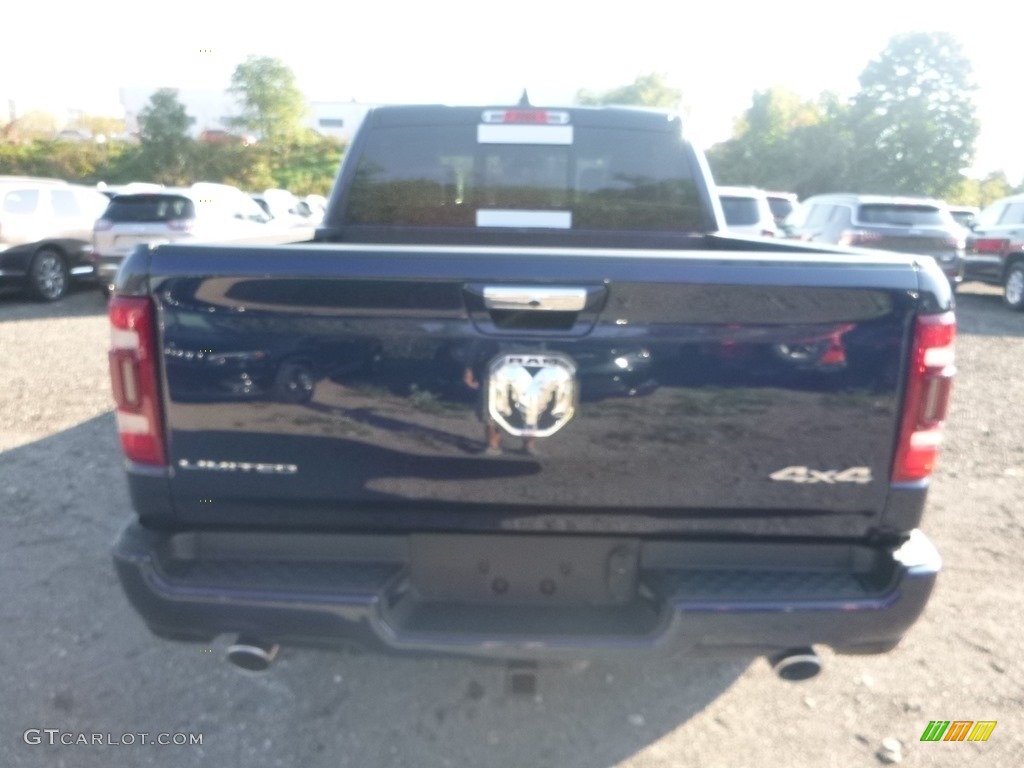 2019 1500 Limited Crew Cab 4x4 - Patriot Blue Pearl / Black photo #4