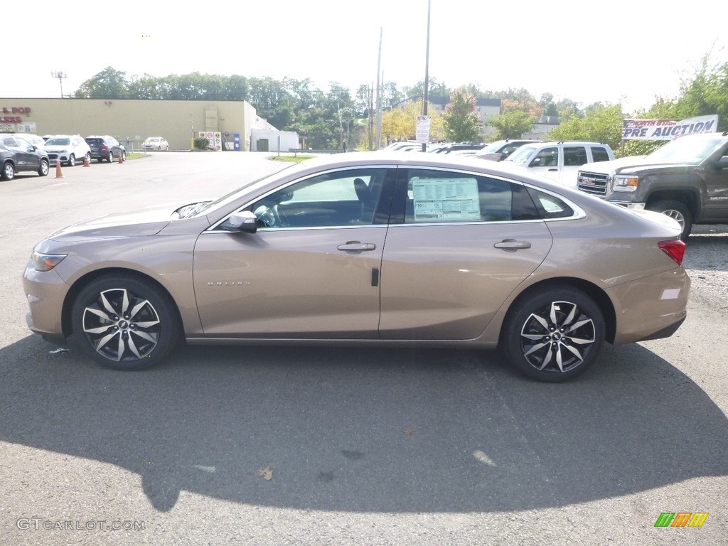 2018 Malibu LT - Sandy Ridge Metallic / Jet Black photo #2