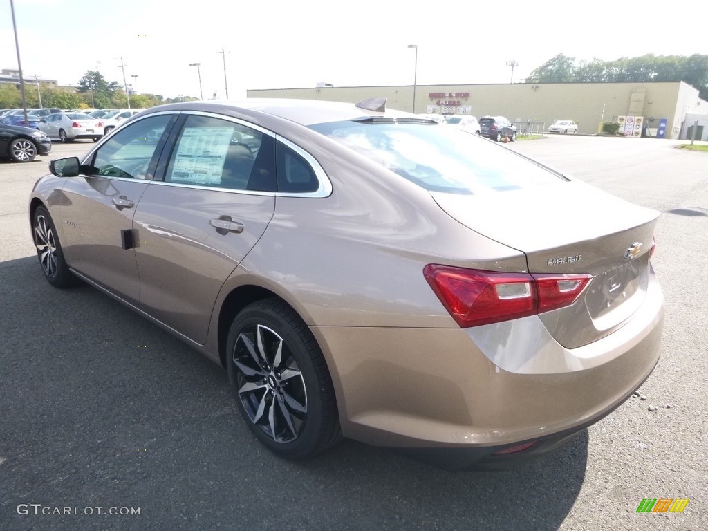 2018 Malibu LT - Sandy Ridge Metallic / Jet Black photo #3