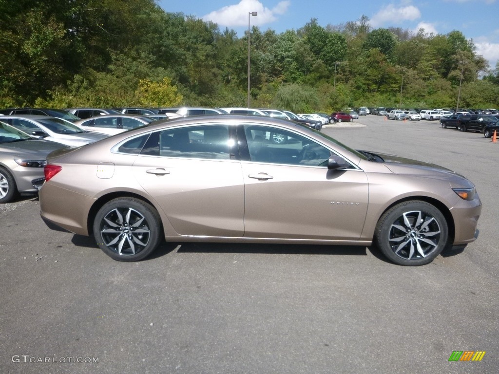 2018 Malibu LT - Sandy Ridge Metallic / Jet Black photo #6