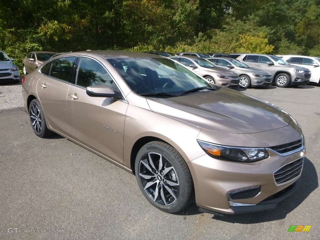 2018 Malibu LT - Sandy Ridge Metallic / Jet Black photo #7