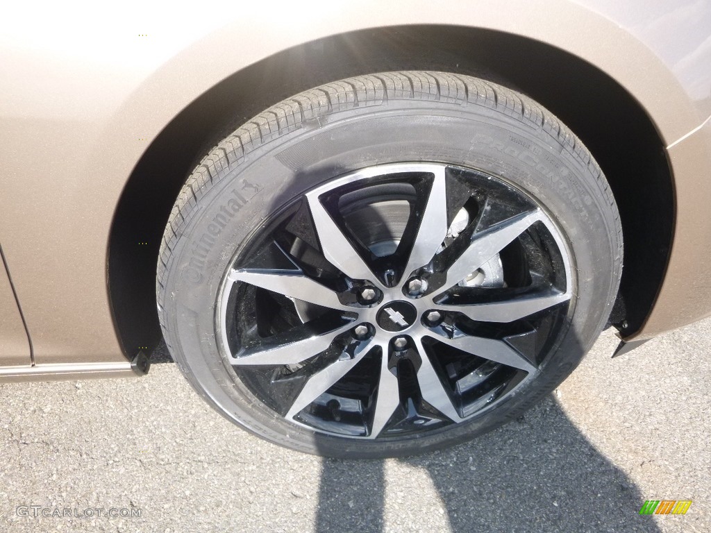 2018 Malibu LT - Sandy Ridge Metallic / Jet Black photo #9