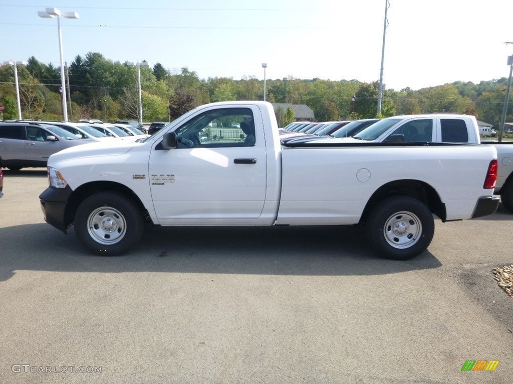 2019 1500 Classic Tradesman Regular Cab 4x4 - Bright White / Black/Diesel Gray photo #2