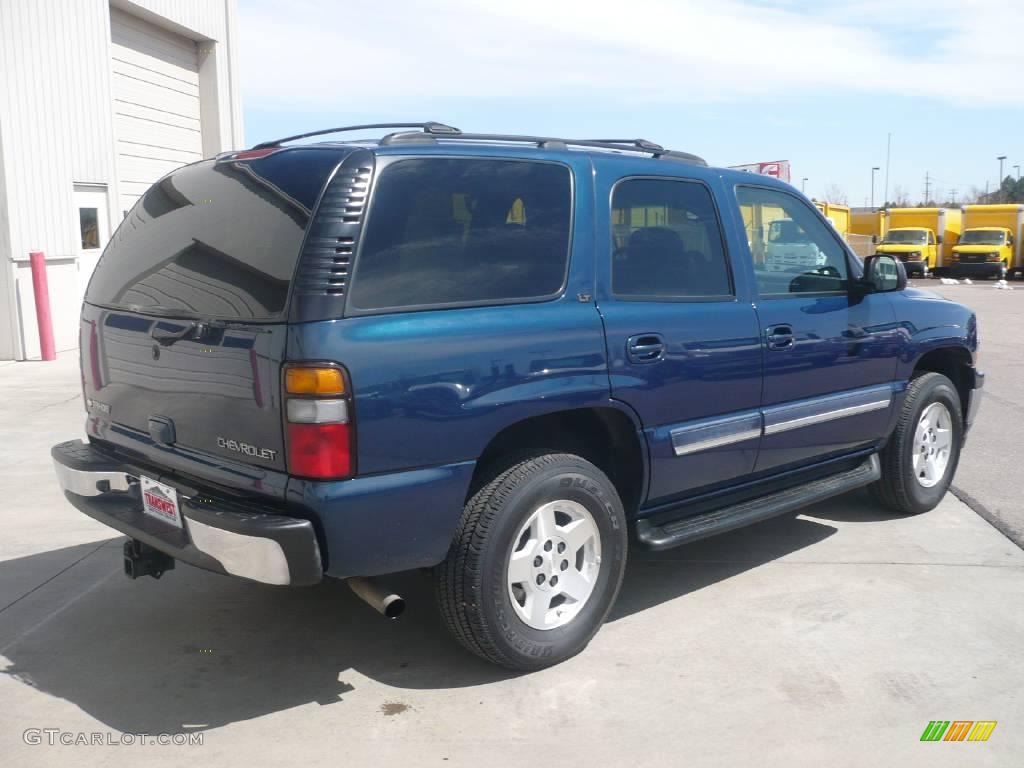 2005 Tahoe LT 4x4 - Bermuda Blue Metallic / Gray/Dark Charcoal photo #6