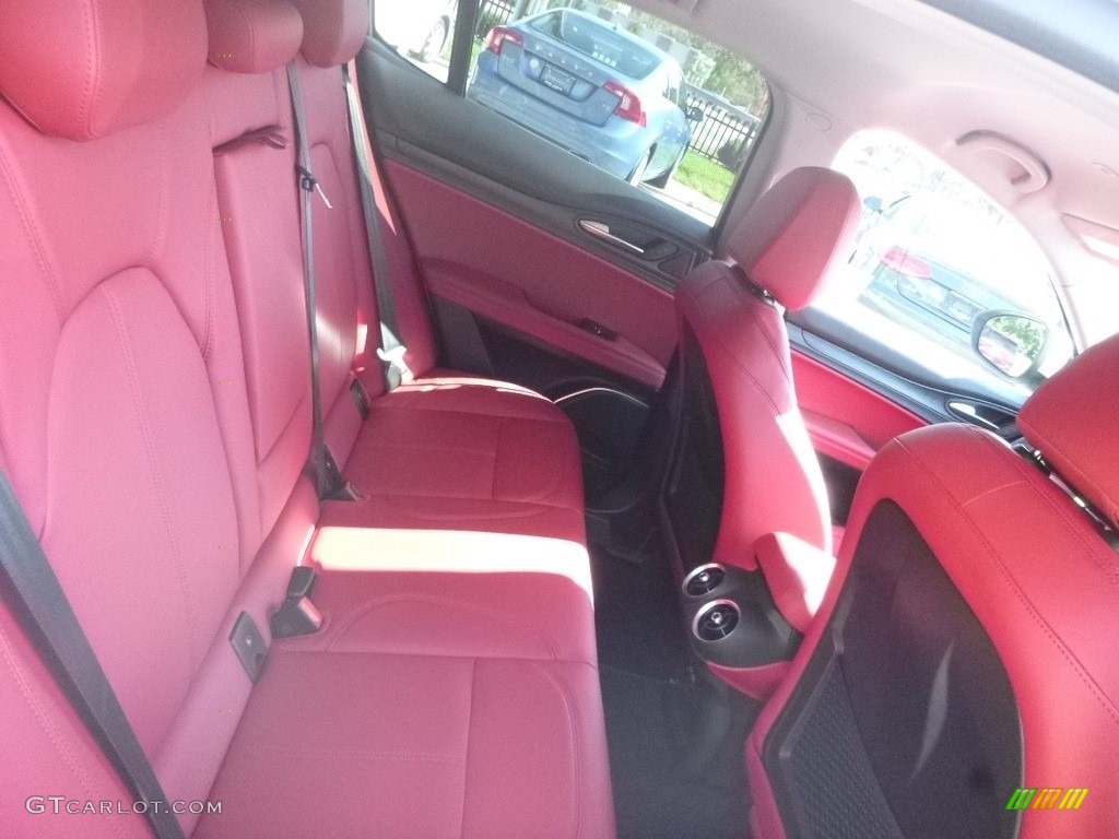 2019 Alfa Romeo Stelvio AWD Rear Seat Photos