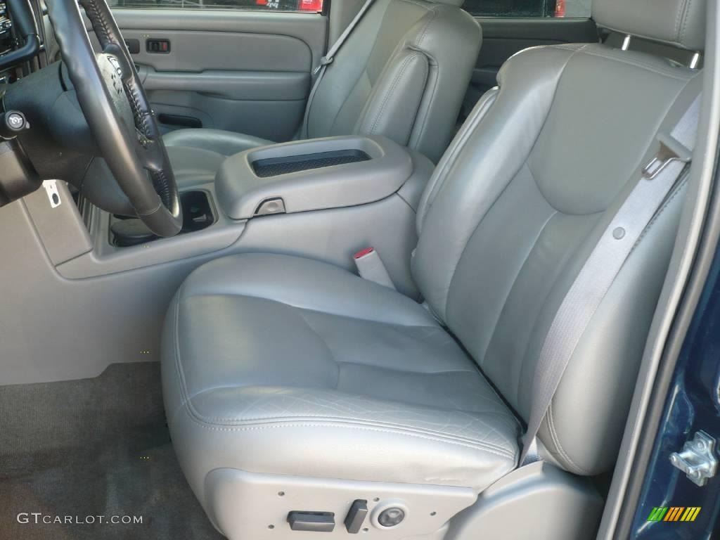 2005 Tahoe LT 4x4 - Bermuda Blue Metallic / Gray/Dark Charcoal photo #8