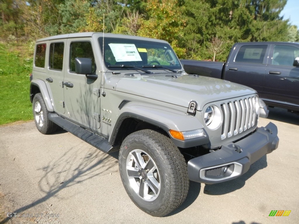 Sting-Gray 2018 Jeep Wrangler Unlimited Sahara 4x4 Exterior Photo #129808398