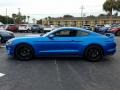 Velocity Blue 2019 Ford Mustang EcoBoost Fastback Exterior
