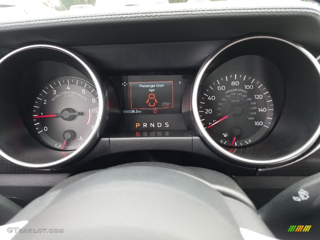 2019 Ford Mustang EcoBoost Fastback Gauges Photo #129809021