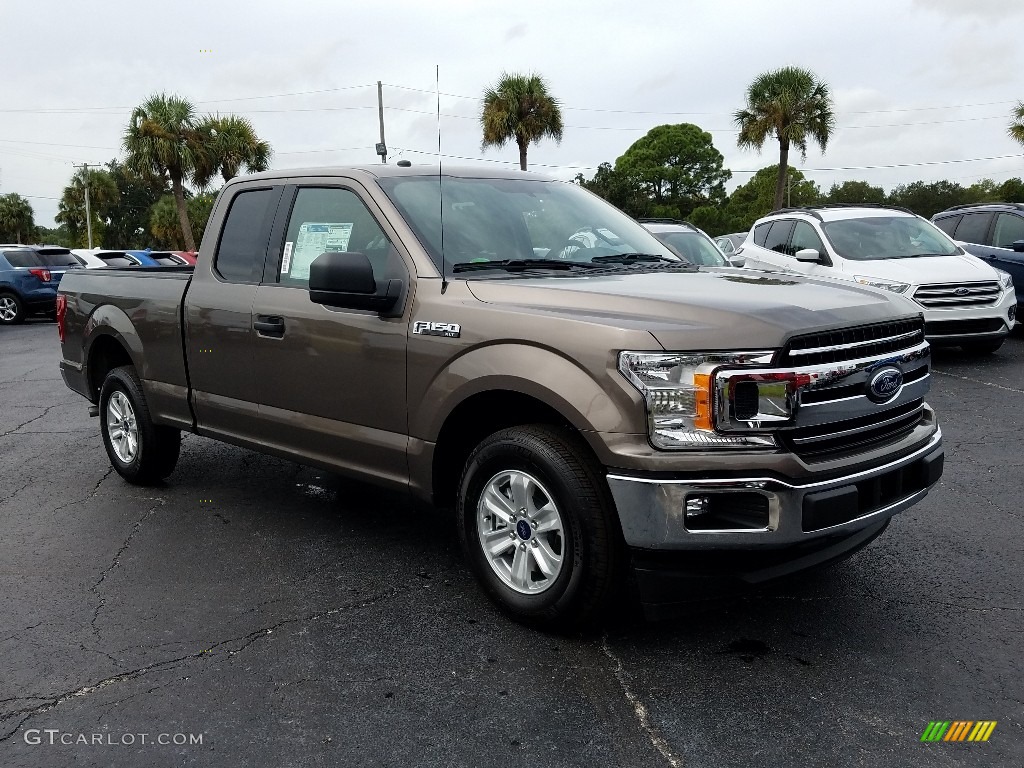 2018 F150 XLT SuperCab - Stone Gray / Earth Gray photo #7