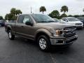 2018 Stone Gray Ford F150 XLT SuperCab  photo #7