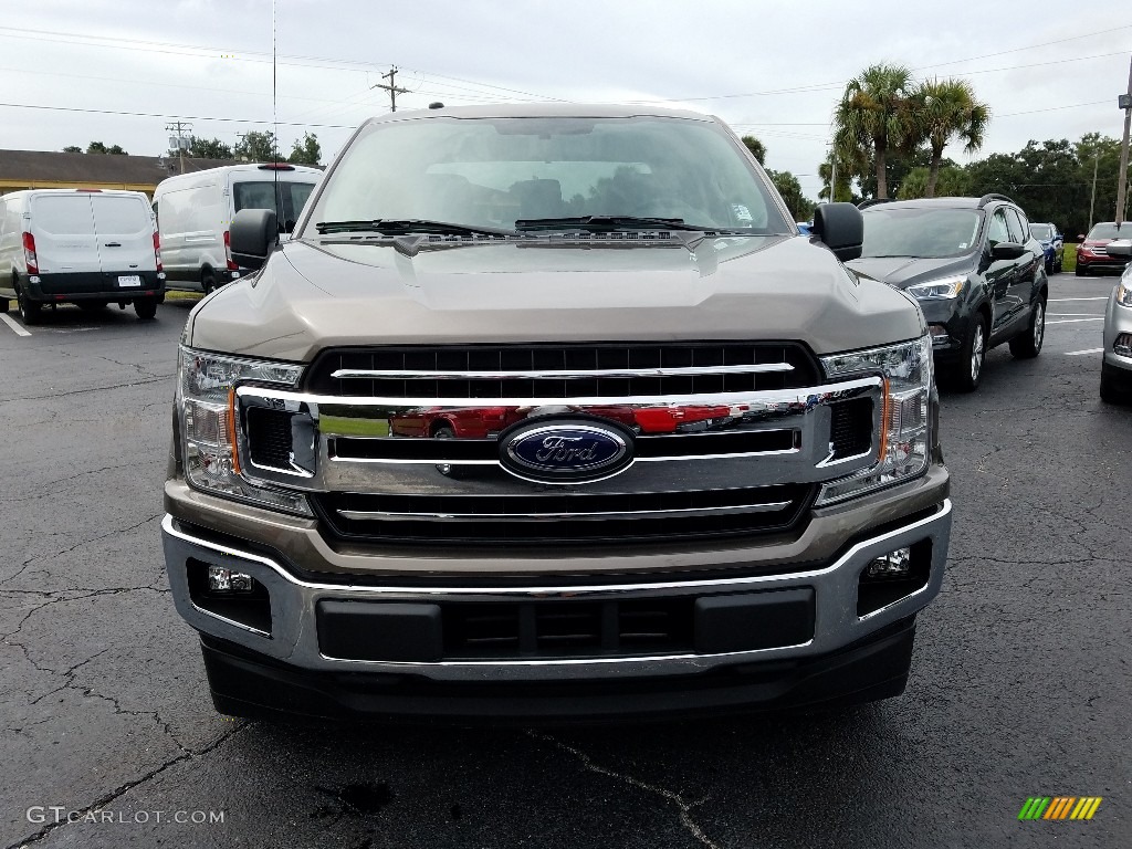 2018 F150 XLT SuperCab - Stone Gray / Earth Gray photo #8