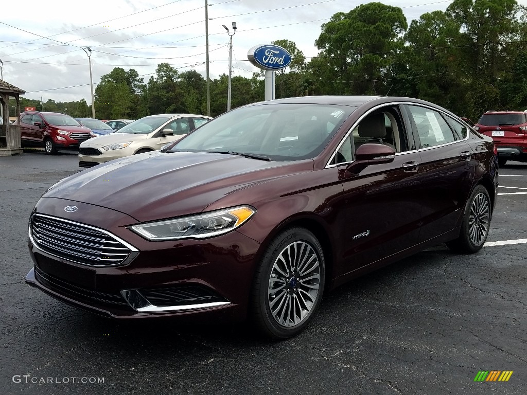 2018 Burgundy Velvet Ford Fusion Hybrid Se 129797202