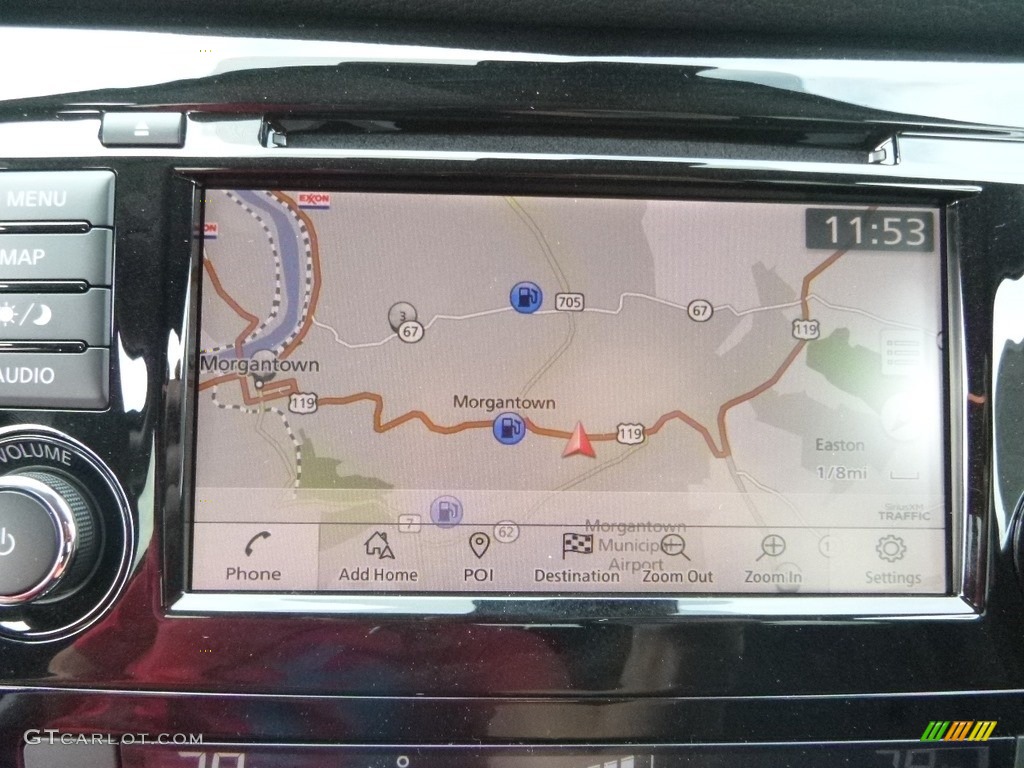 2019 Rogue SV AWD - Caspian Blue / Charcoal photo #18