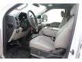  2019 F450 Super Duty XL Crew Cab 4x4 Chassis Earth Gray Interior
