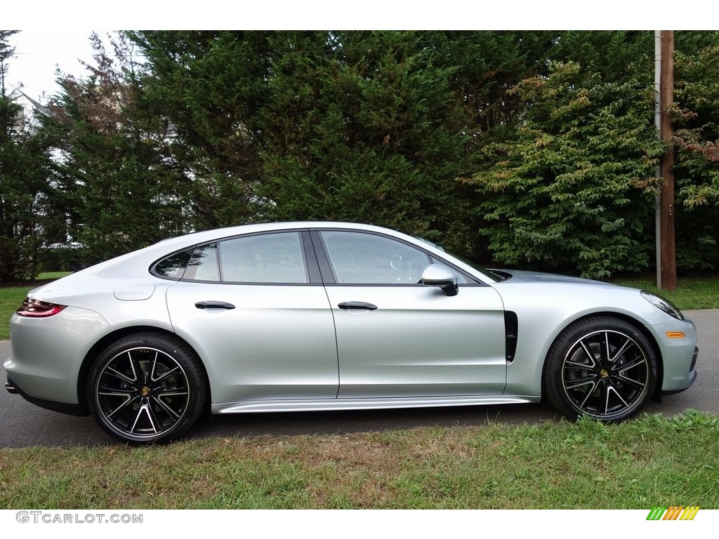 Rhodium Silver Metallic 2018 Porsche Panamera 4 Exterior Photo #129813311