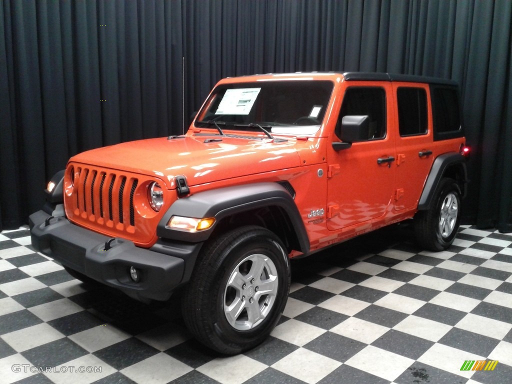 2018 Wrangler Unlimited Sport 4x4 - Punk n Metallic / Black/Heritage Tan photo #2