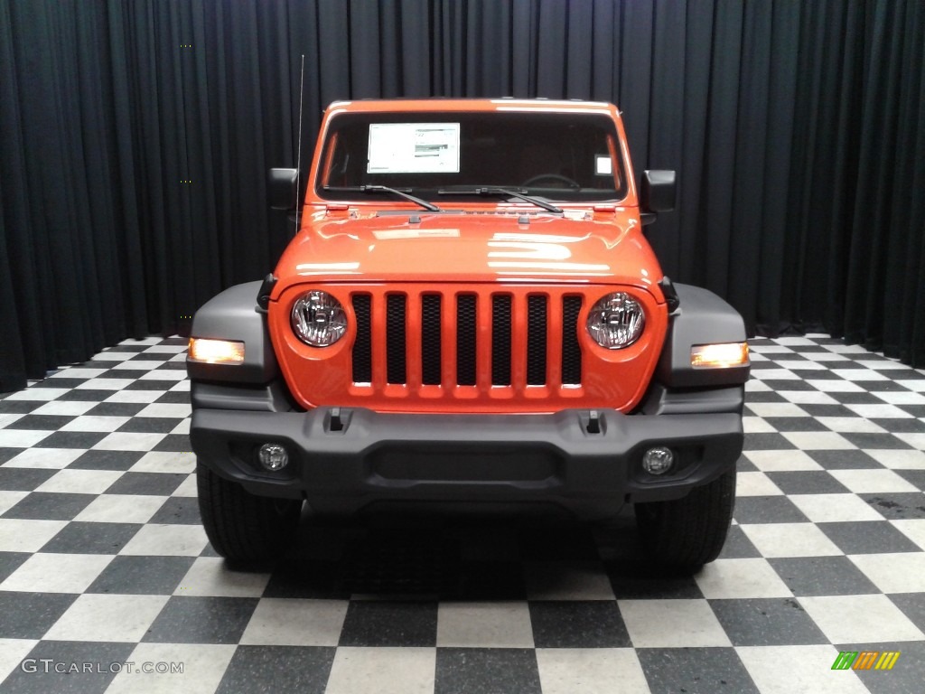 2018 Wrangler Unlimited Sport 4x4 - Punk n Metallic / Black/Heritage Tan photo #3