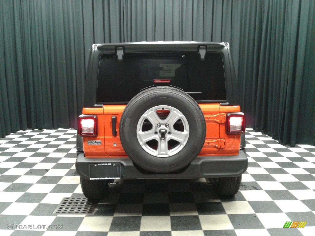 2018 Wrangler Unlimited Sport 4x4 - Punk n Metallic / Black/Heritage Tan photo #7