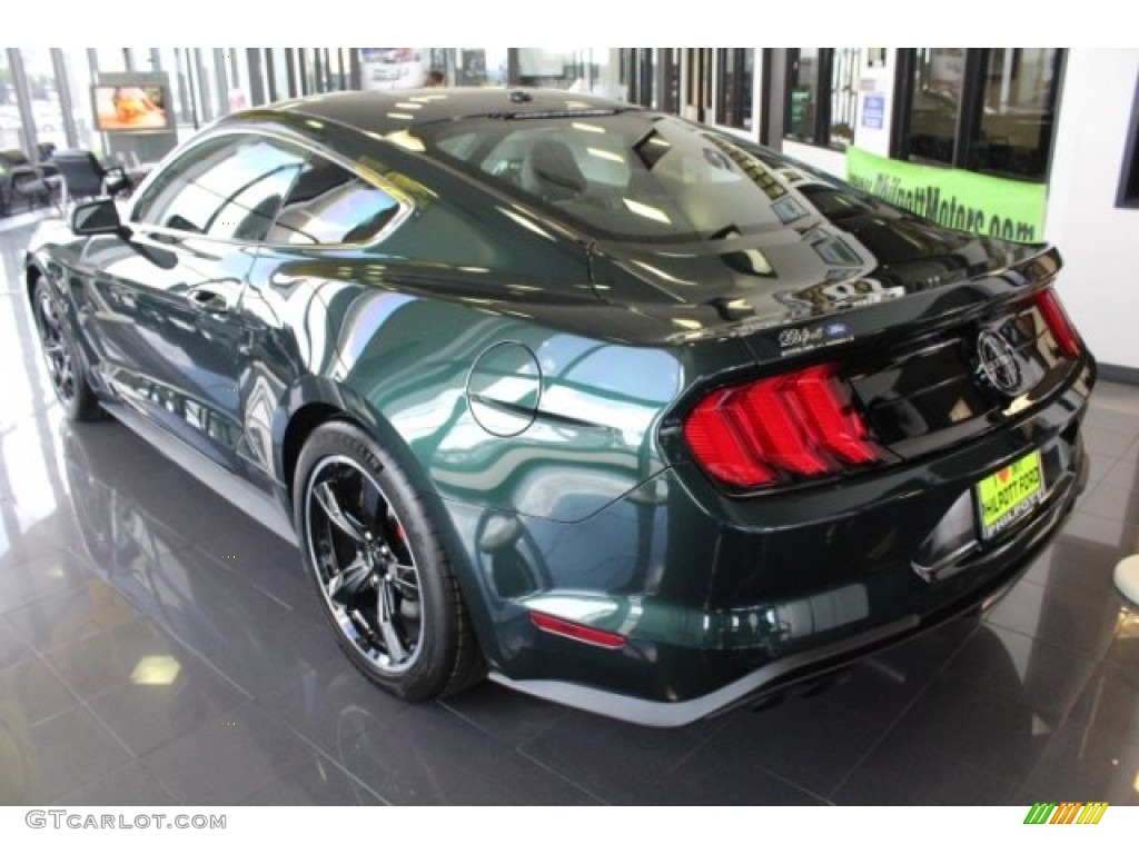 Dark Highland Green 2019 Ford Mustang Bullitt Exterior Photo #129813809