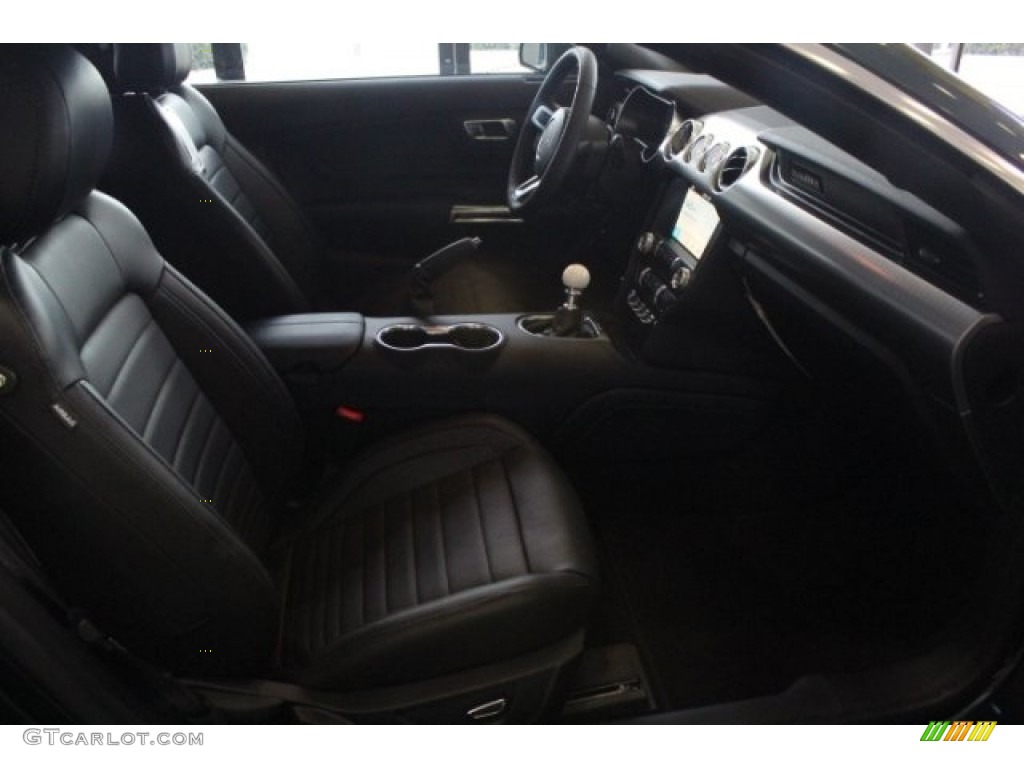 Ebony Interior 2019 Ford Mustang Bullitt Photo #129814046