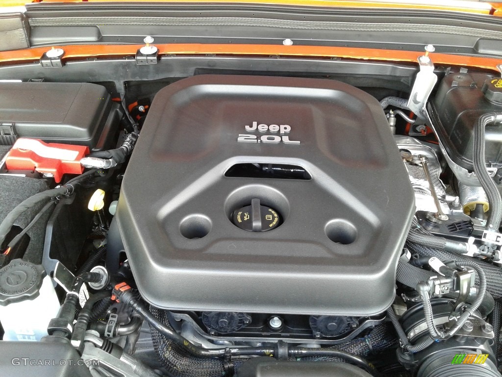 2018 Jeep Wrangler Unlimited Sport 4x4 2.0 Liter Turbocharged DOHC 16-Valve VVT 4 Cylinder Engine Photo #129814118