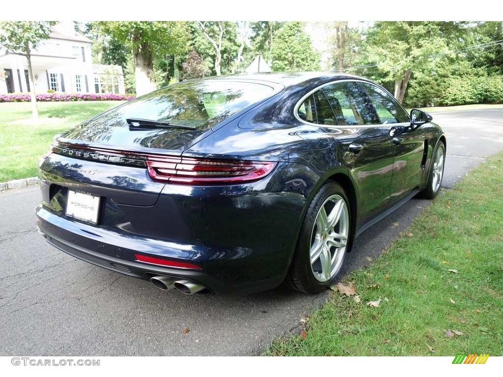 2018 Panamera 4S - Night Blue Metallic / Black/Luxor Beige photo #4
