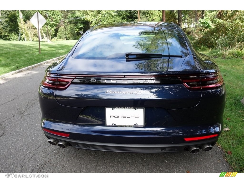 2018 Panamera 4S - Night Blue Metallic / Black/Luxor Beige photo #5