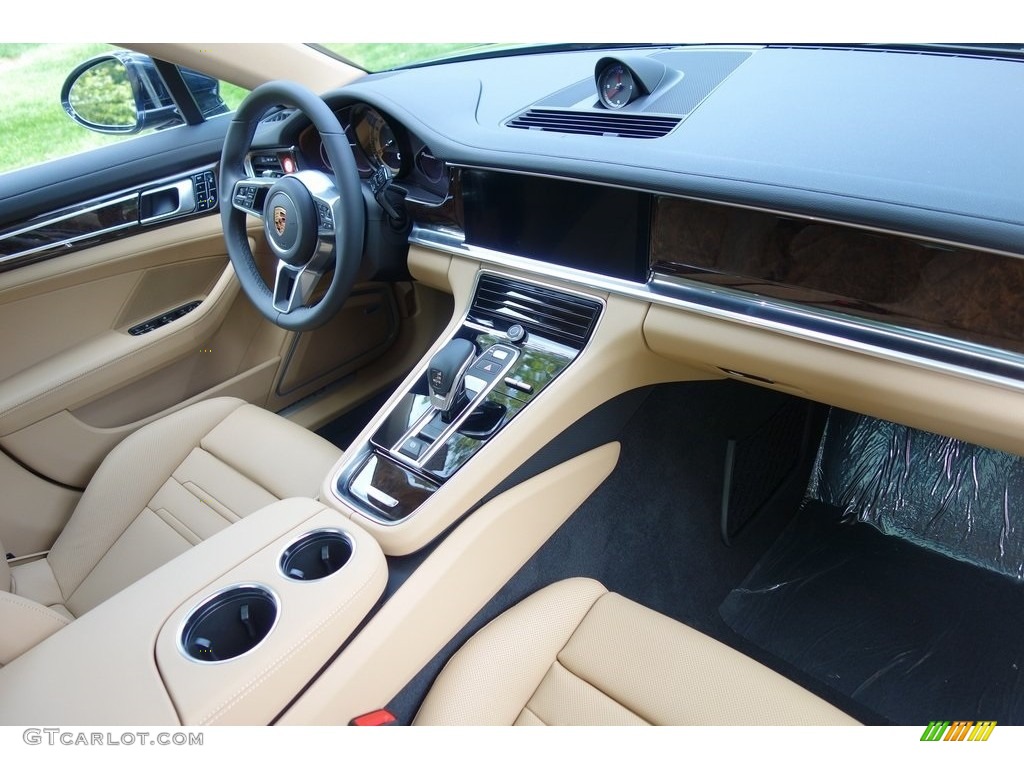 2018 Panamera 4S - Night Blue Metallic / Black/Luxor Beige photo #16