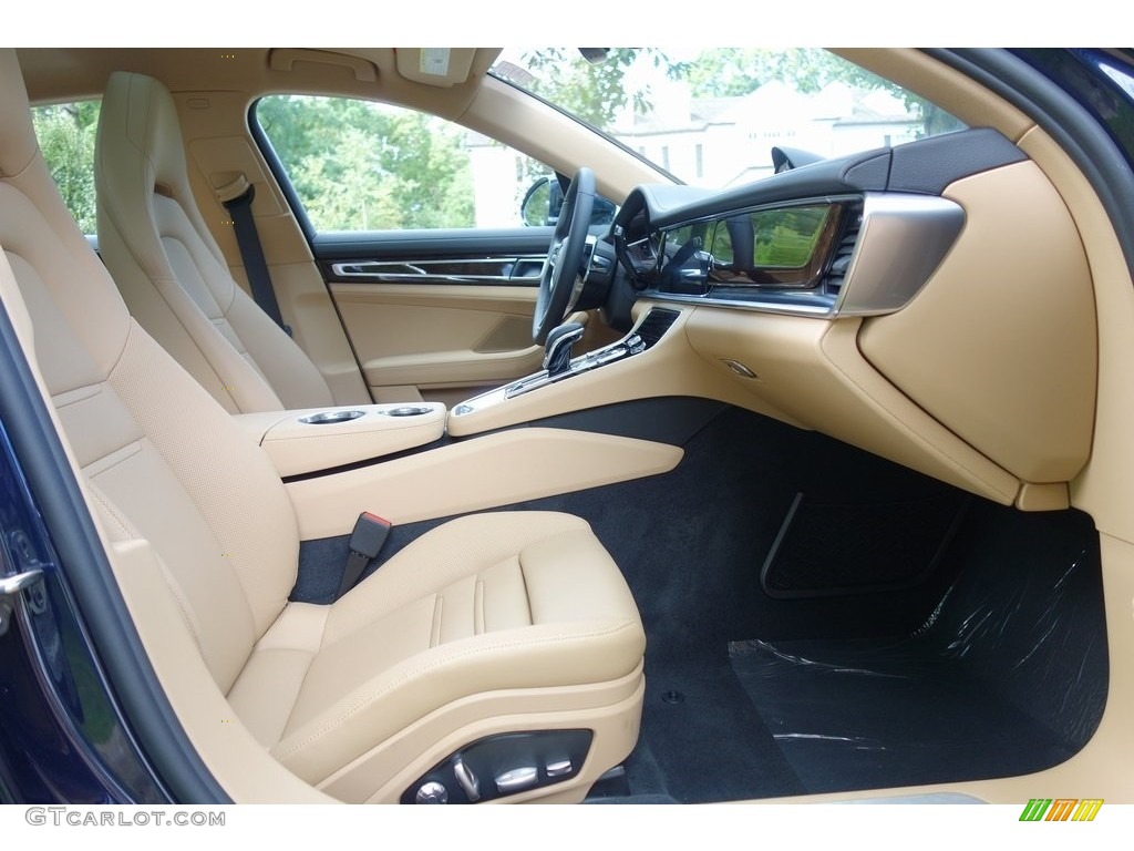 2018 Panamera 4S - Night Blue Metallic / Black/Luxor Beige photo #18
