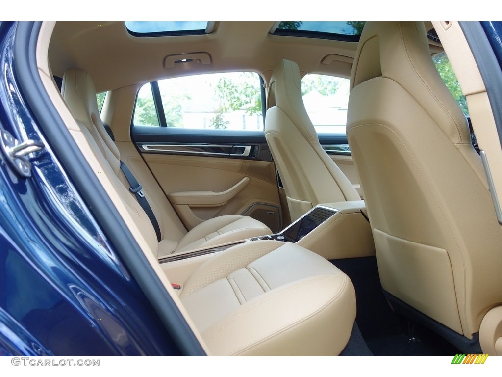 2018 Panamera 4S - Night Blue Metallic / Black/Luxor Beige photo #19