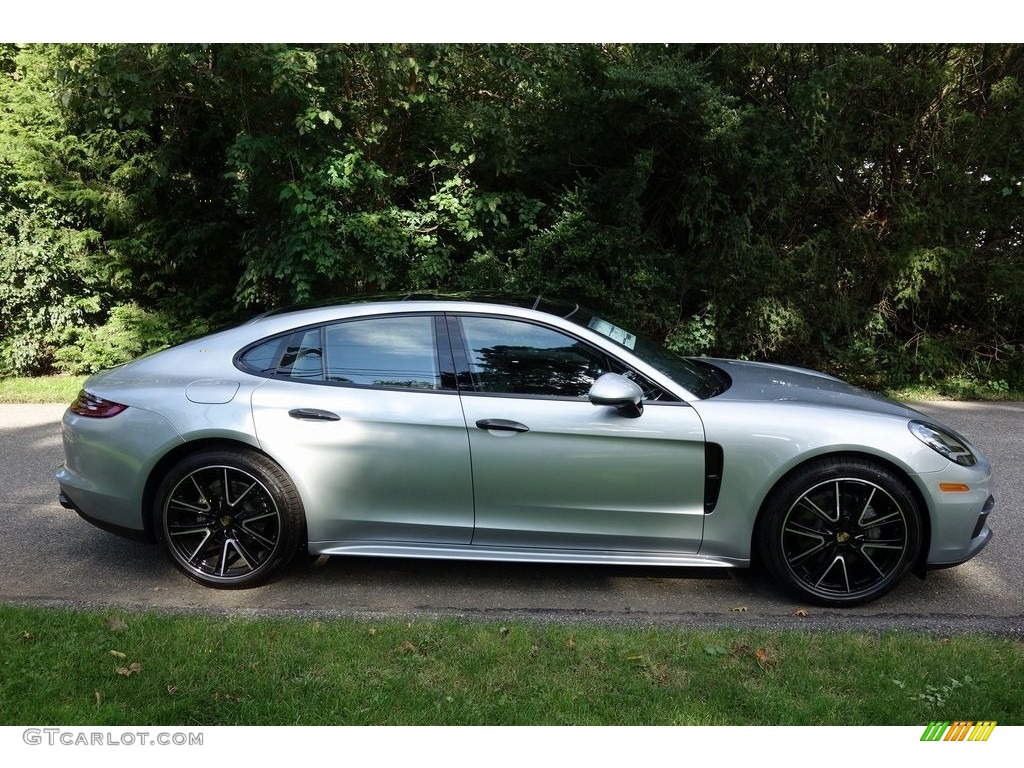 Rhodium Silver Metallic 2018 Porsche Panamera 4S Exterior Photo #129815537