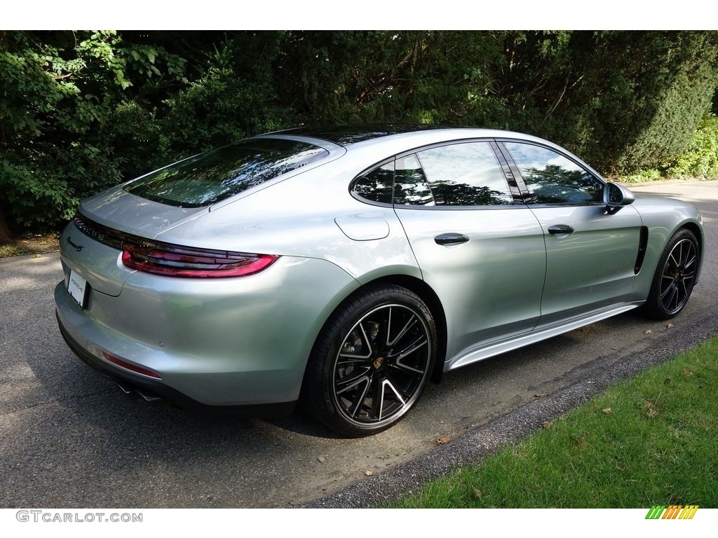 2018 Panamera 4S - Rhodium Silver Metallic / Black photo #4