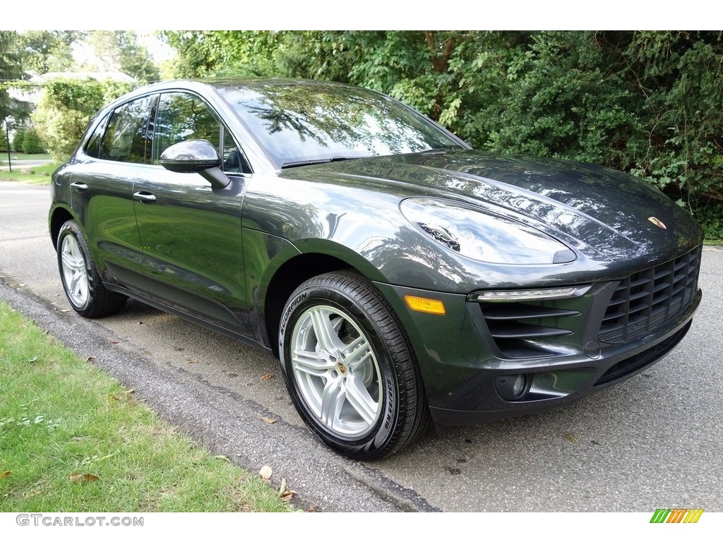 2018 Macan S - Agate Grey Metallic / Black photo #1