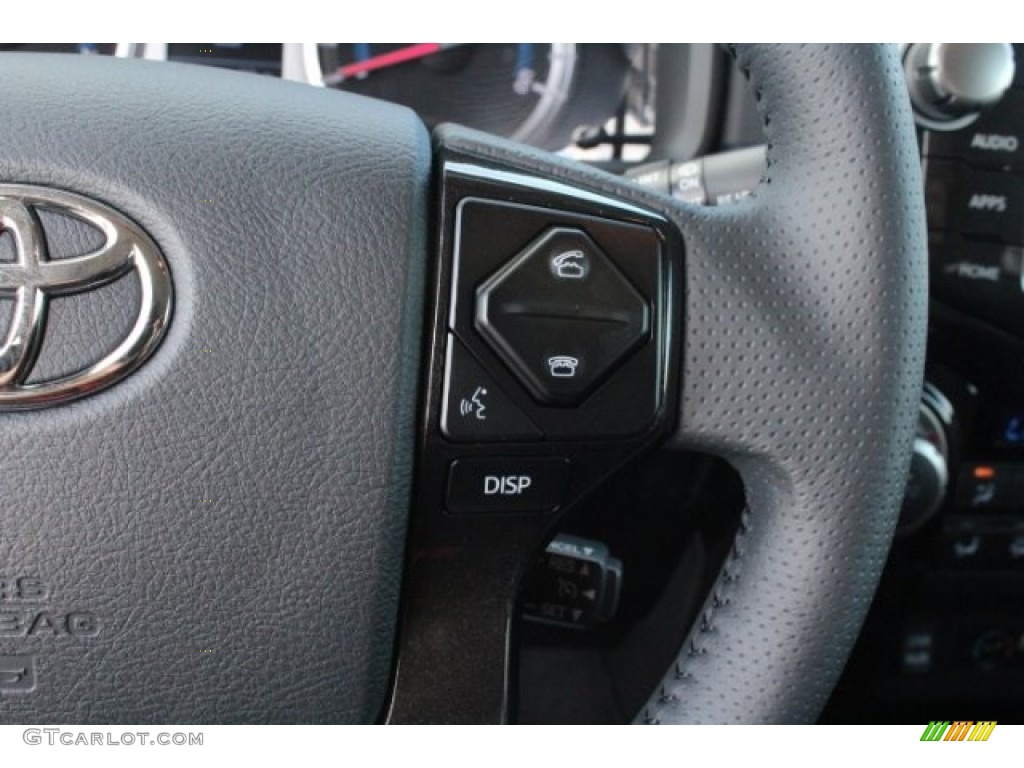 2019 Toyota 4Runner Nightshade Edition 4x4 Graphite Steering Wheel Photo #129819241