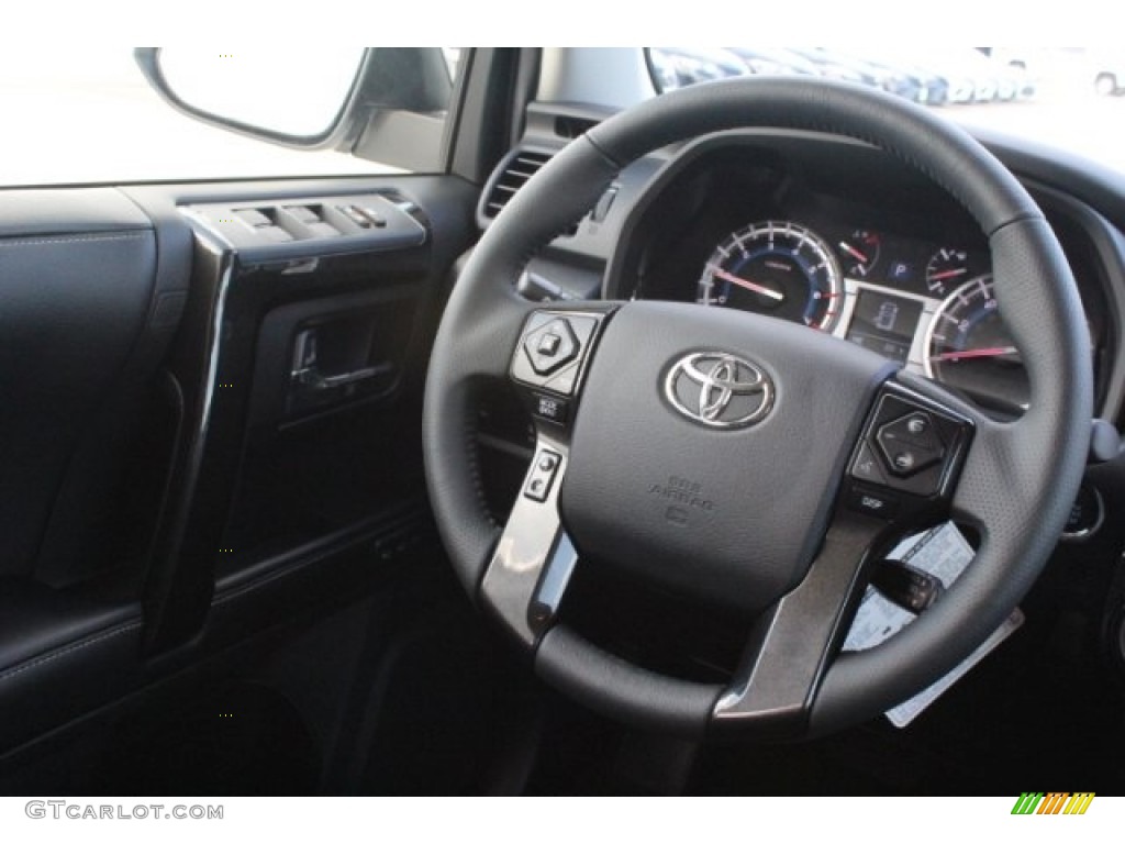 2019 Toyota 4Runner Nightshade Edition 4x4 Graphite Steering Wheel Photo #129819343