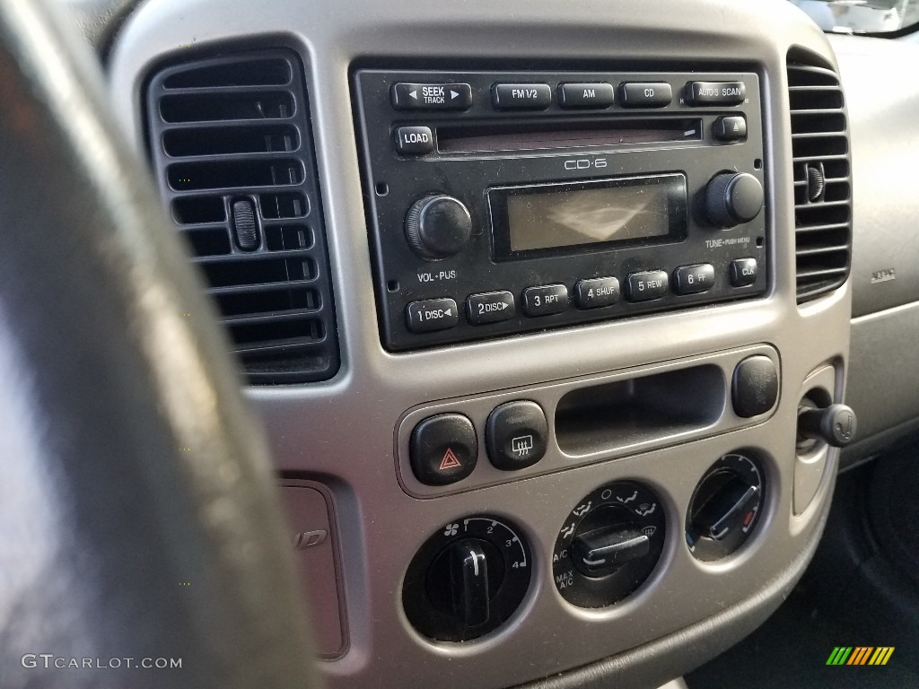 2005 Escape XLT V6 4WD - Black / Medium/Dark Flint Grey photo #4