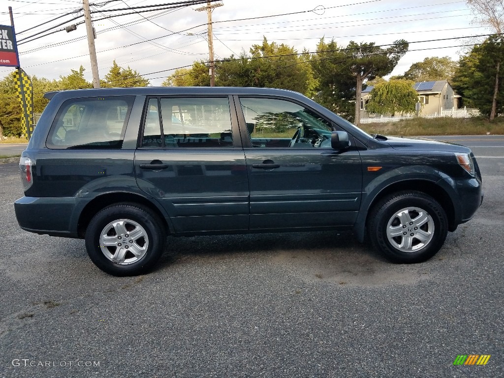 2006 Pilot LX 4WD - Steel Blue Metallic / Gray photo #4