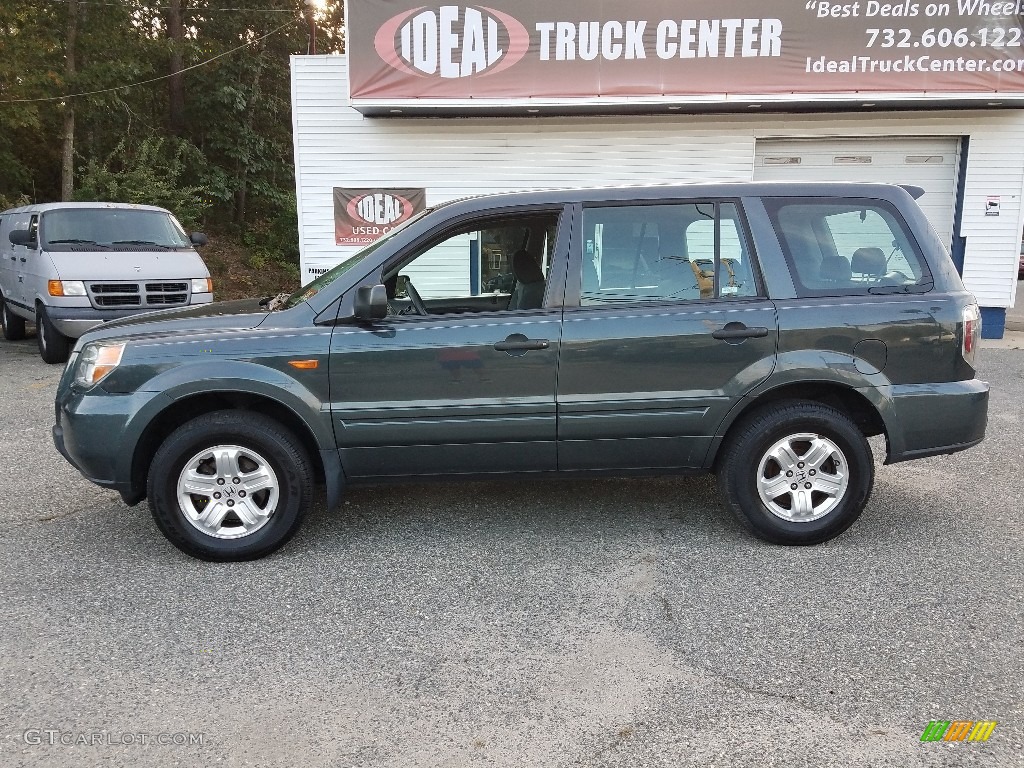 2006 Pilot LX 4WD - Steel Blue Metallic / Gray photo #5