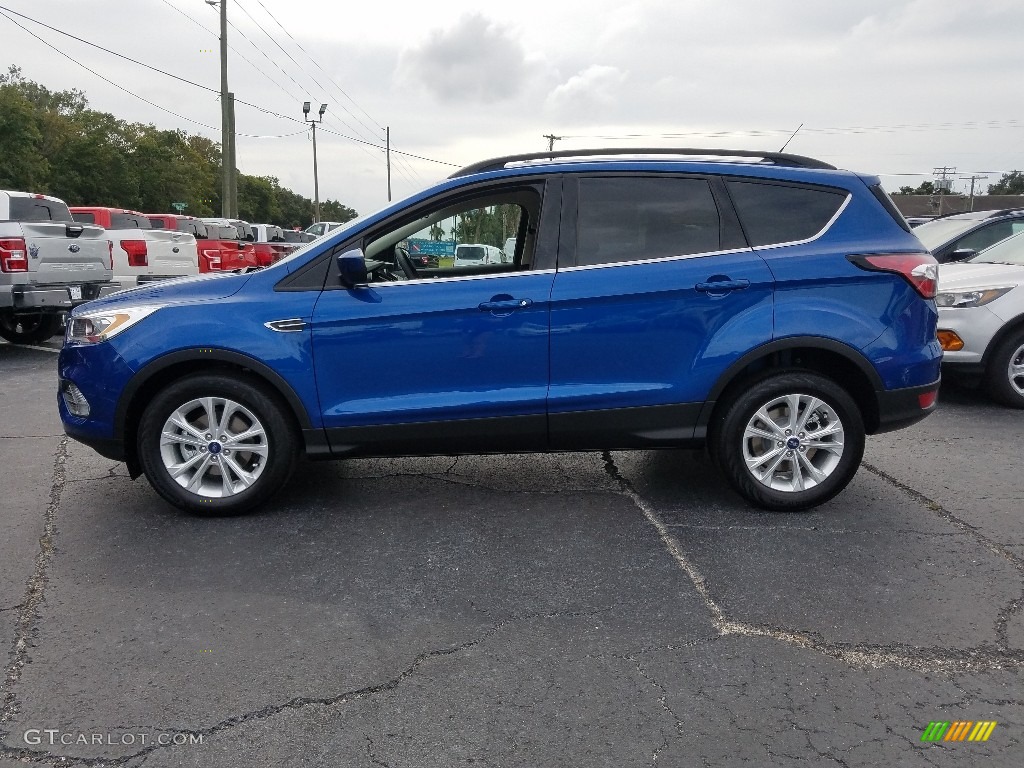 2018 Escape SEL - Lightning Blue / Medium Light Stone photo #2