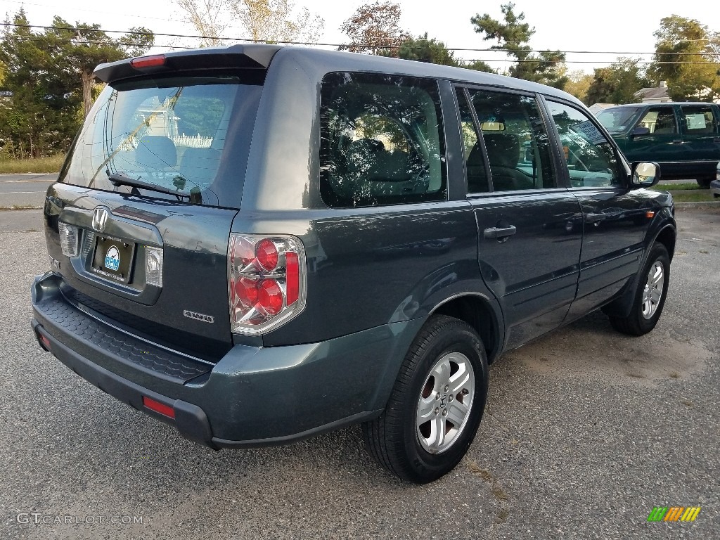 2006 Pilot LX 4WD - Steel Blue Metallic / Gray photo #6