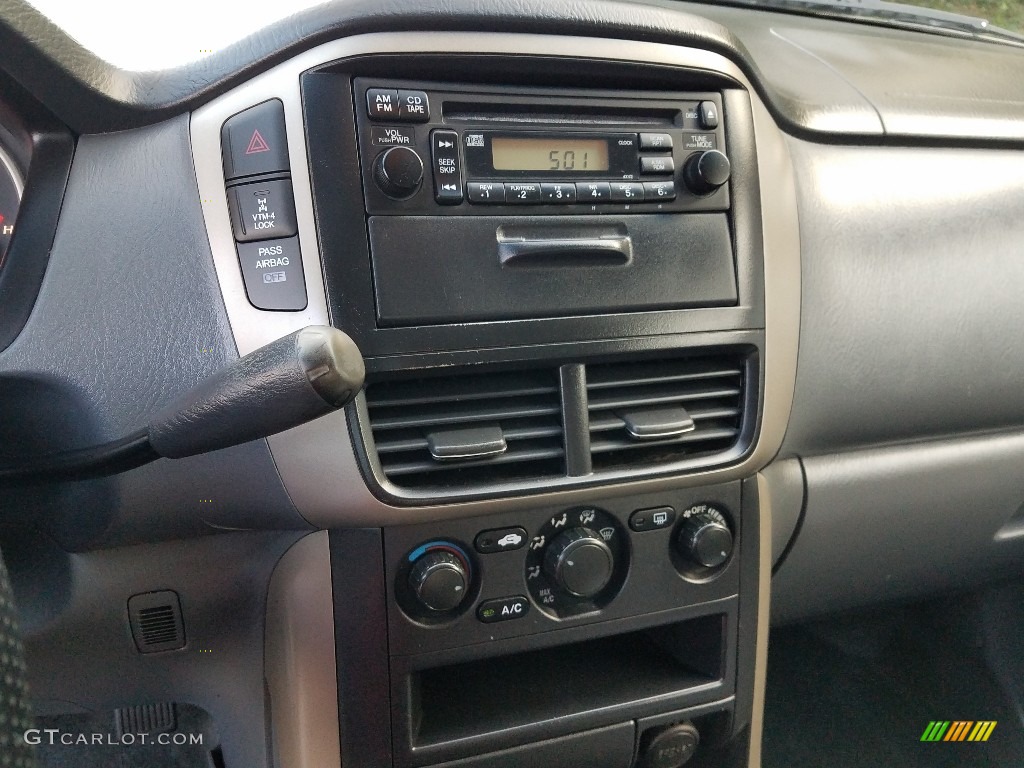 2006 Pilot LX 4WD - Steel Blue Metallic / Gray photo #12