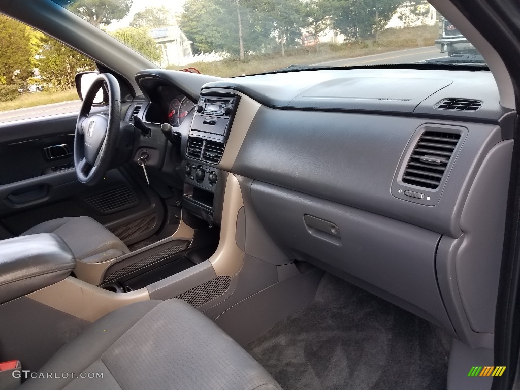 2006 Pilot LX 4WD - Steel Blue Metallic / Gray photo #23