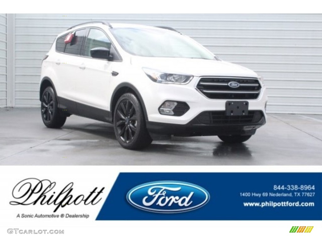 White Platinum Ford Escape