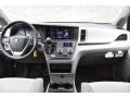 Gray 2018 Toyota Sienna LE AWD Dashboard